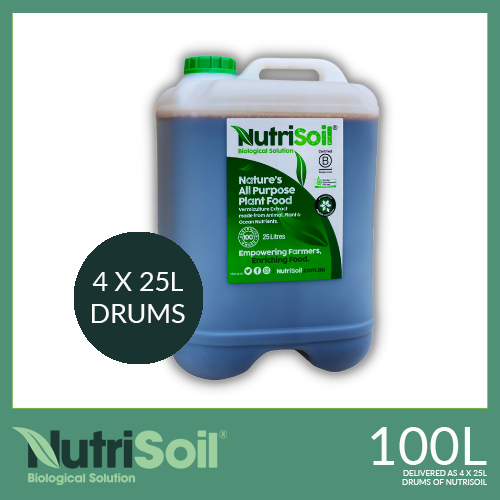 100L NutriSoil Drums